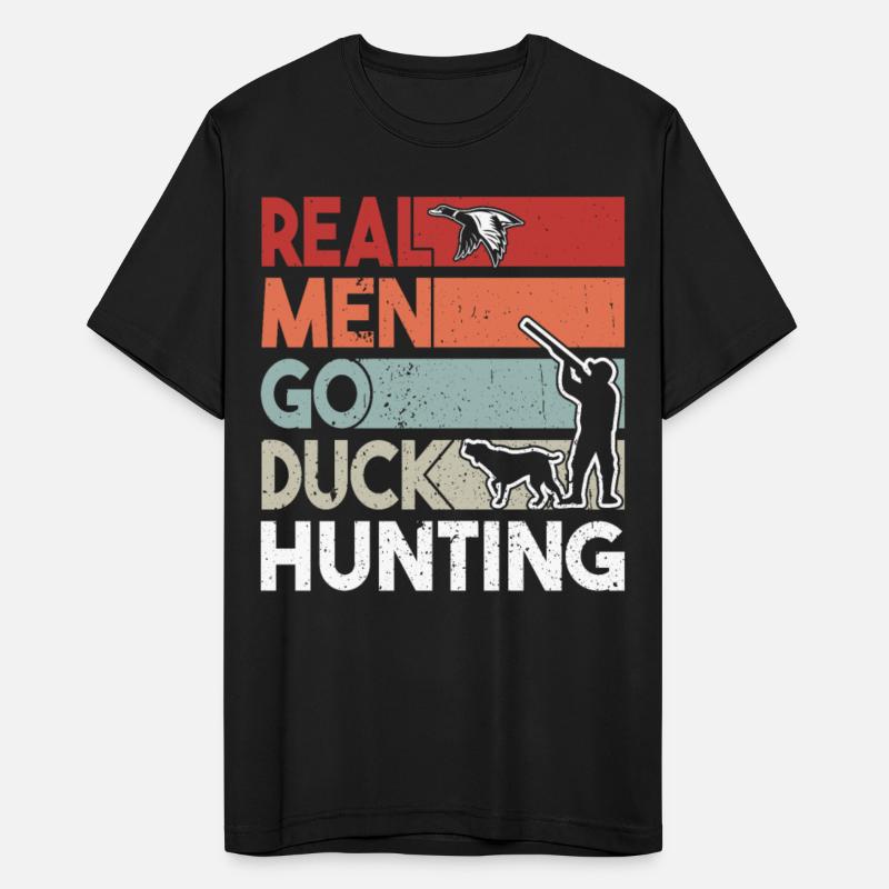 Duck Hunting Men with Duck Hunting Dog