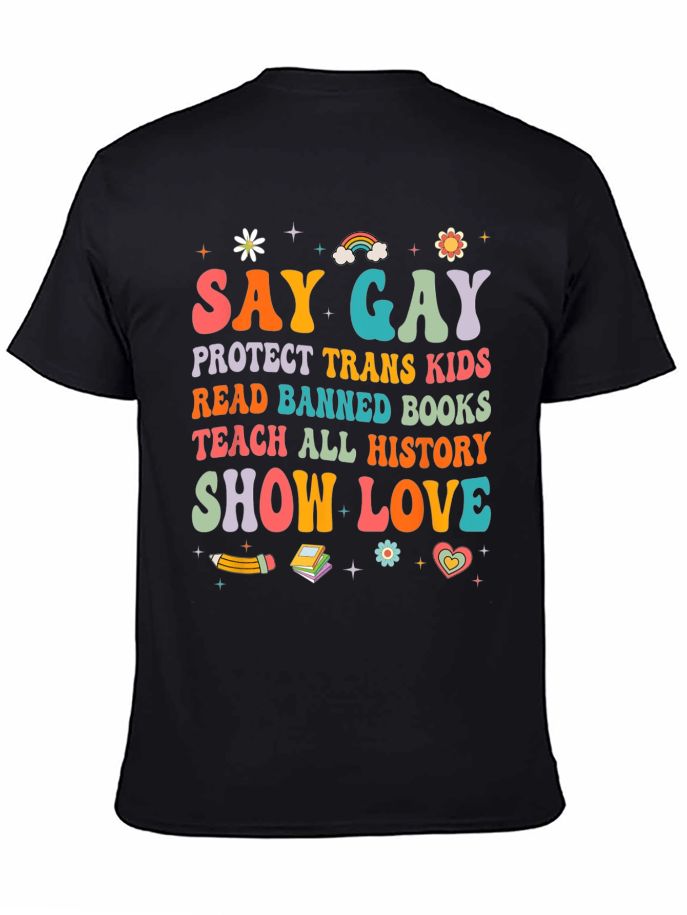 Say Gay T-Shirt - Protect Trans Kids Read Banned Books