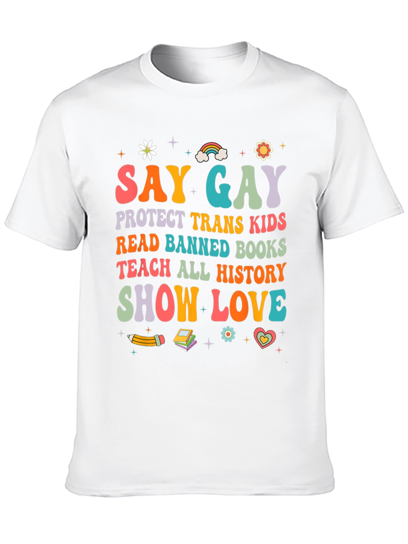 Say Gay T-Shirt - Protect Trans Kids Read Banned Books