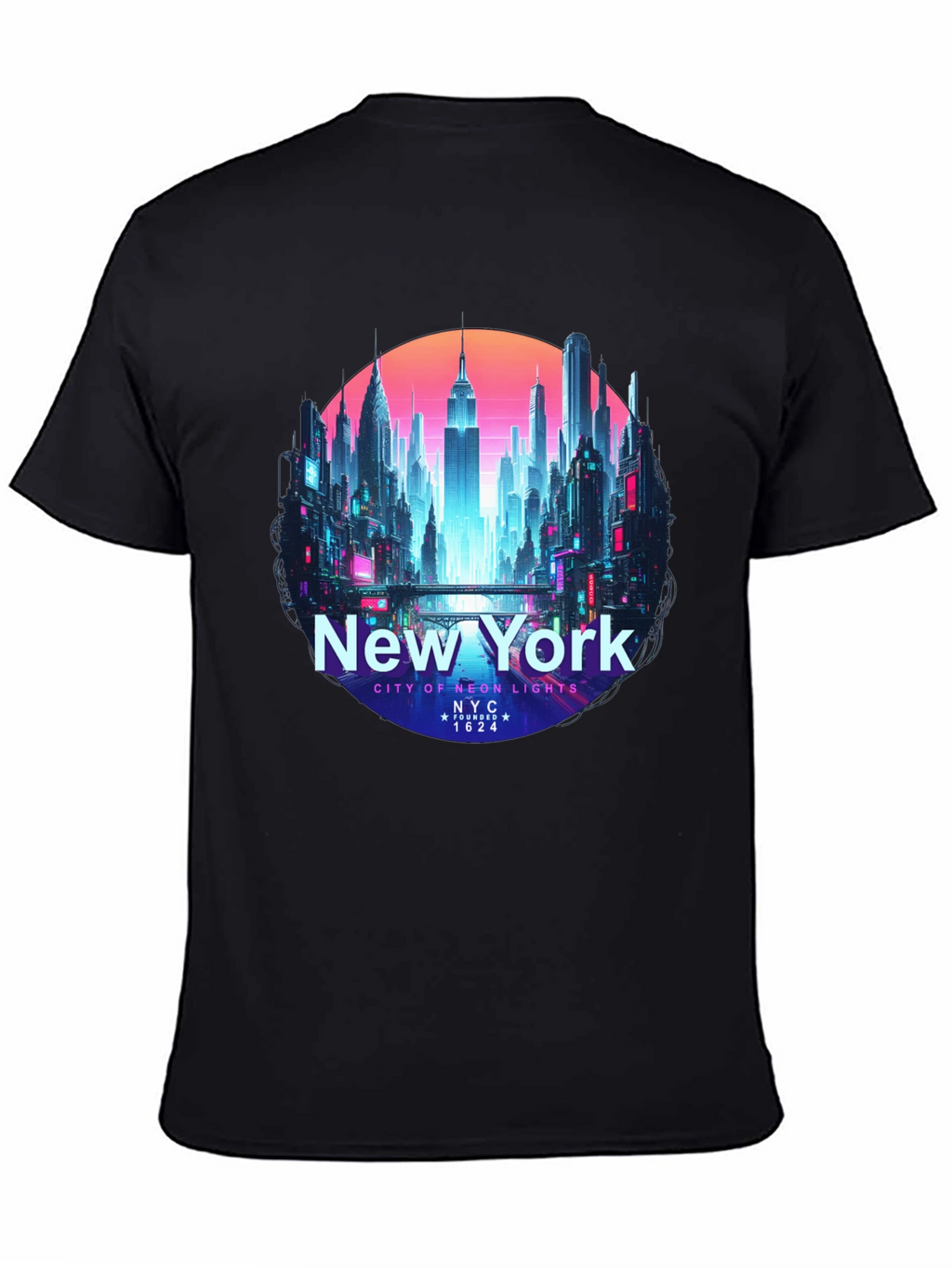 New York City Neon Lights T-Shirt