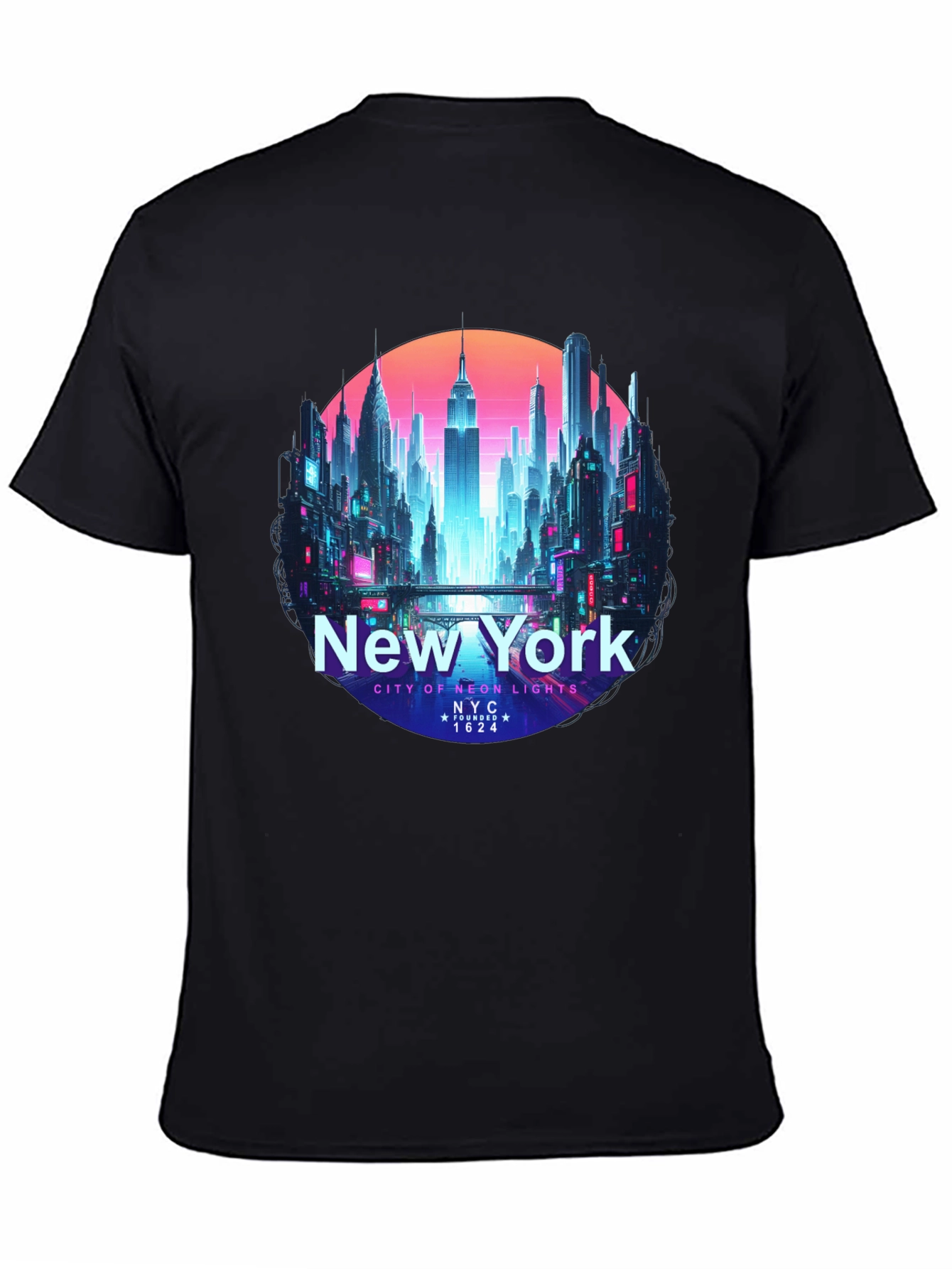 New York City Neon Lights T-Shirt