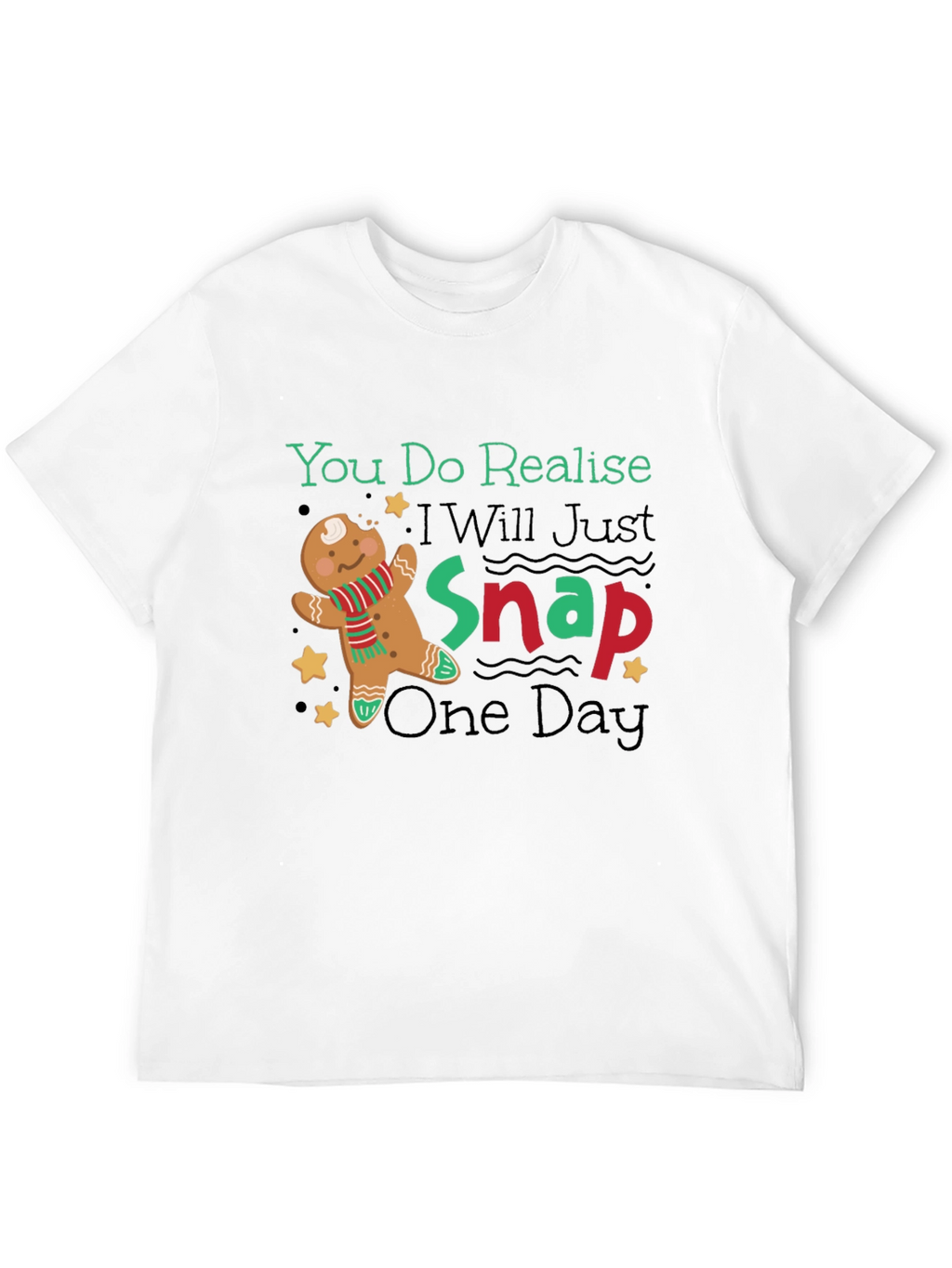 Snap Gingerbread T-Shirt