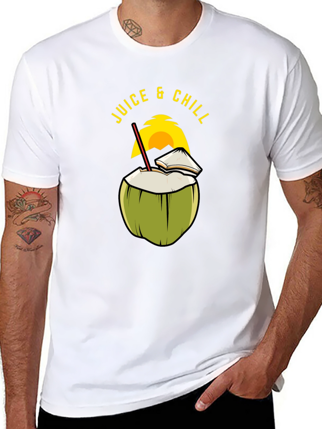 Juice & Chill Coconut Graphic Tee