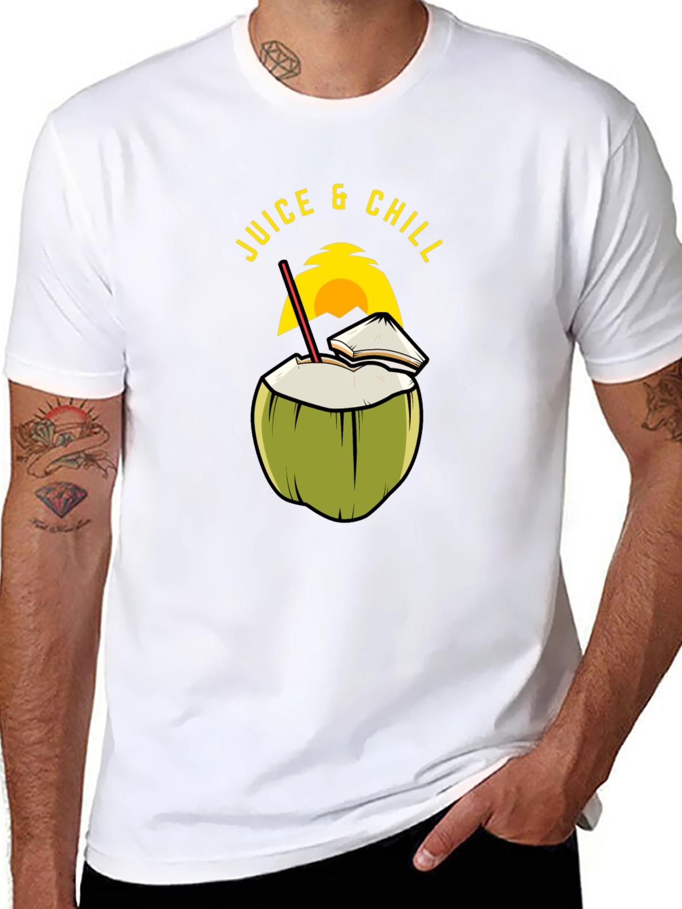 Juice & Chill Coconut Graphic Tee