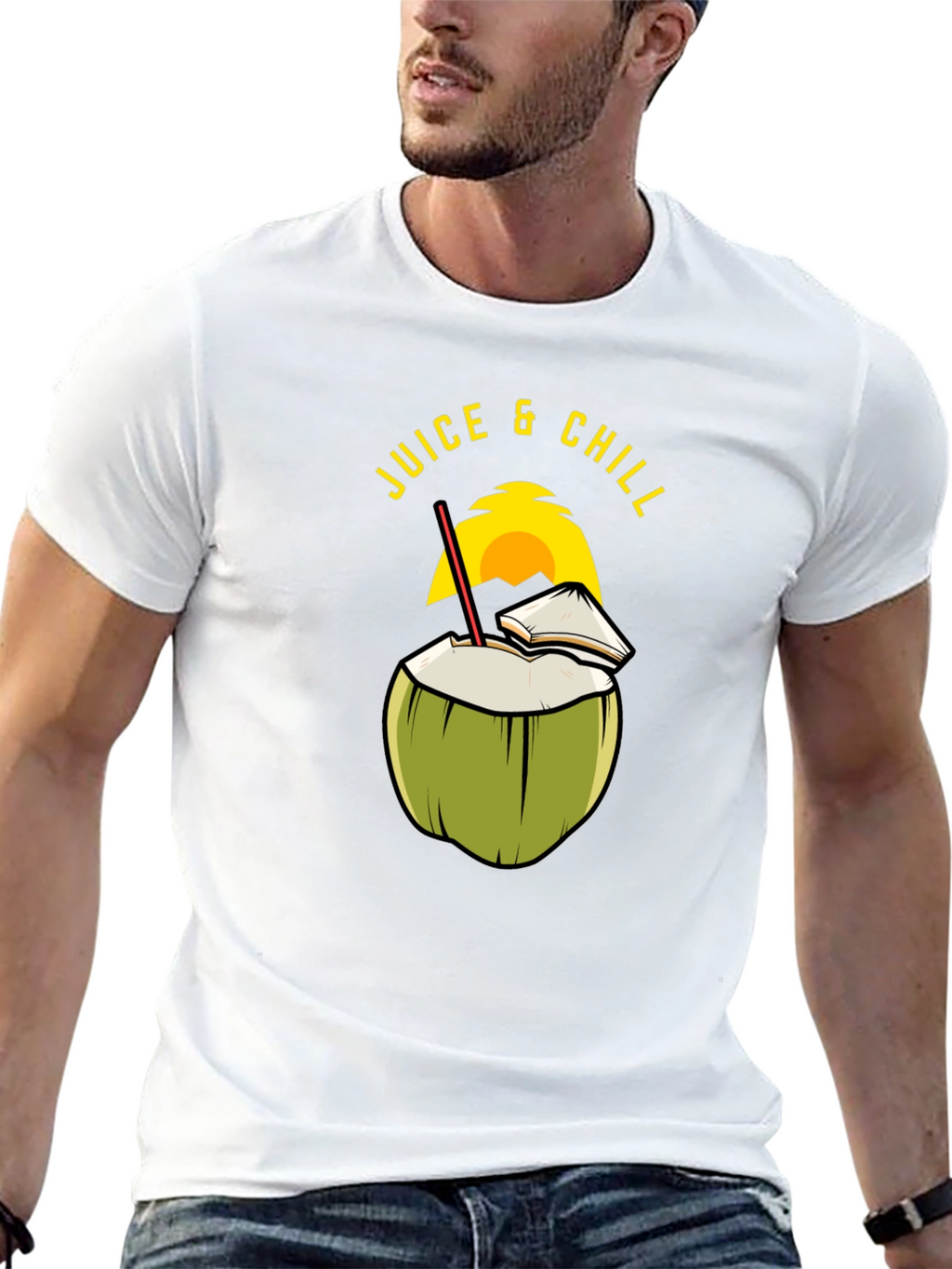 Juice & Chill Coconut Graphic Tee