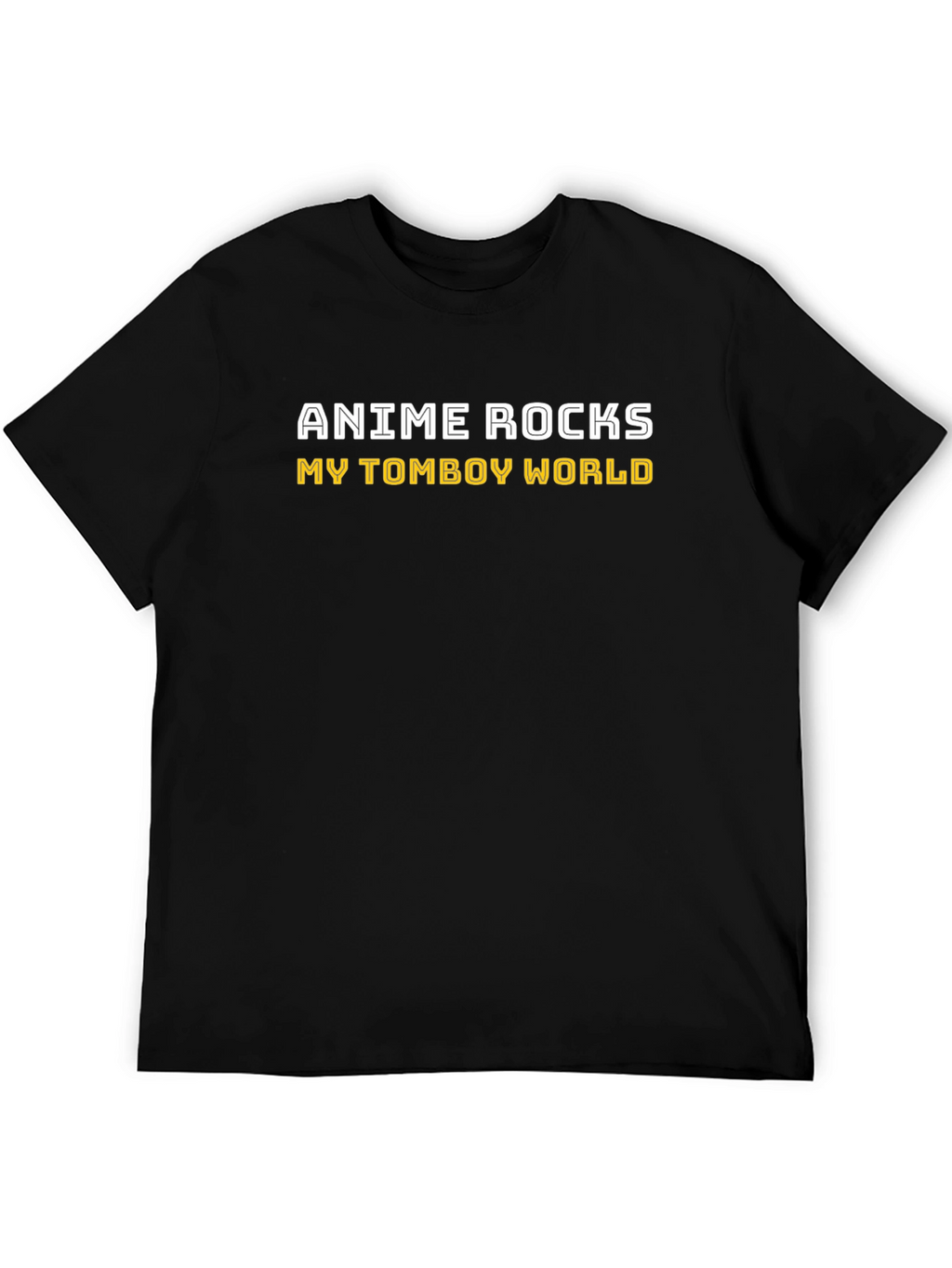 Anime Rocks My Tomboy World Graphic Tee