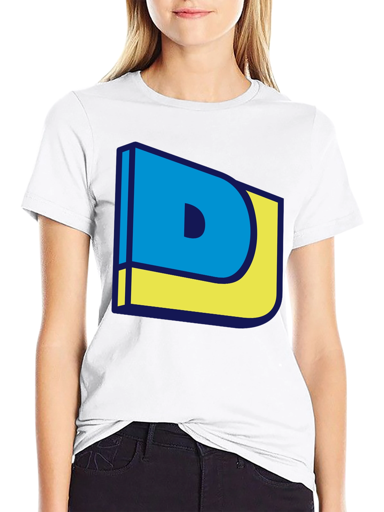 Letter D Graphic Tee