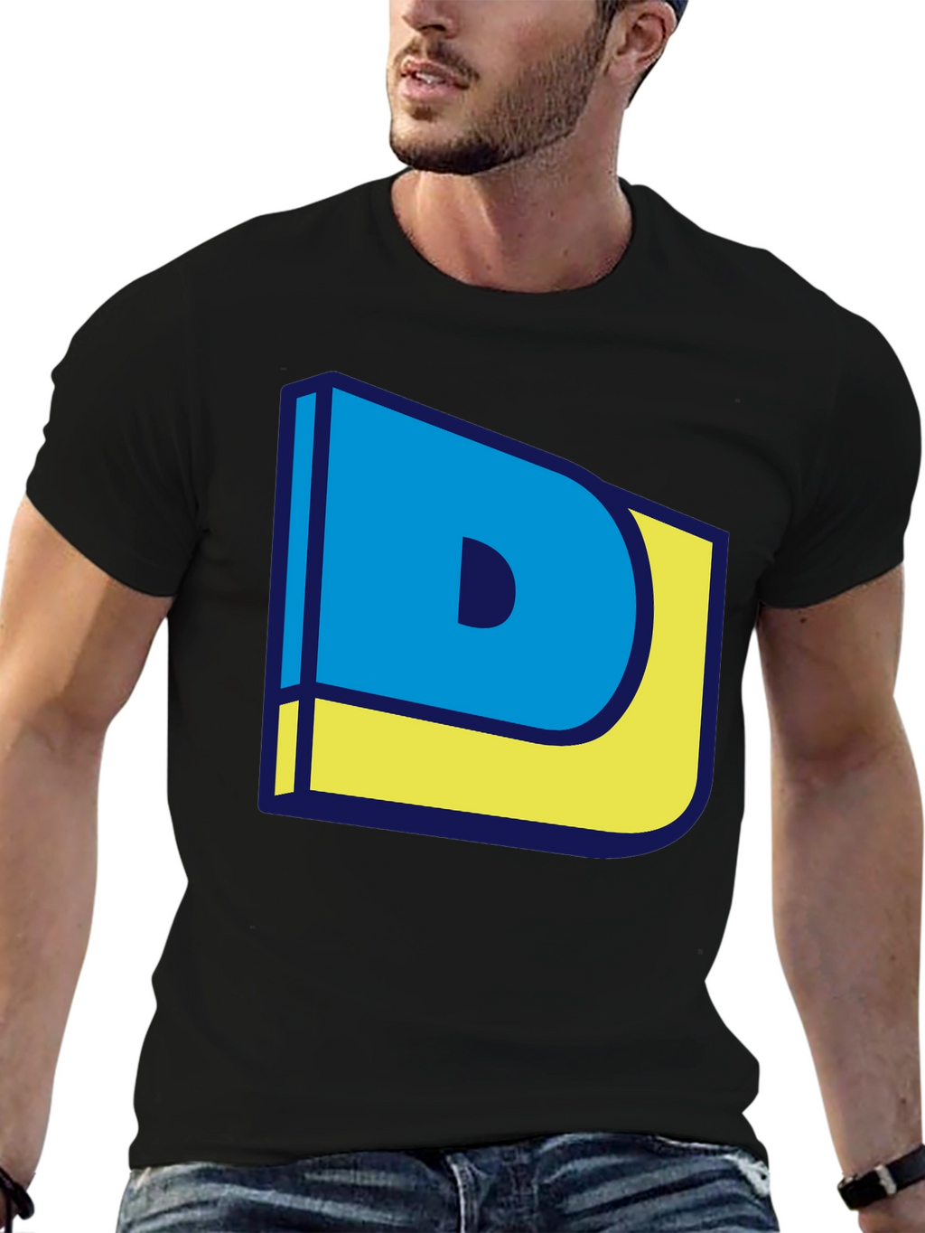 Letter D Graphic Tee