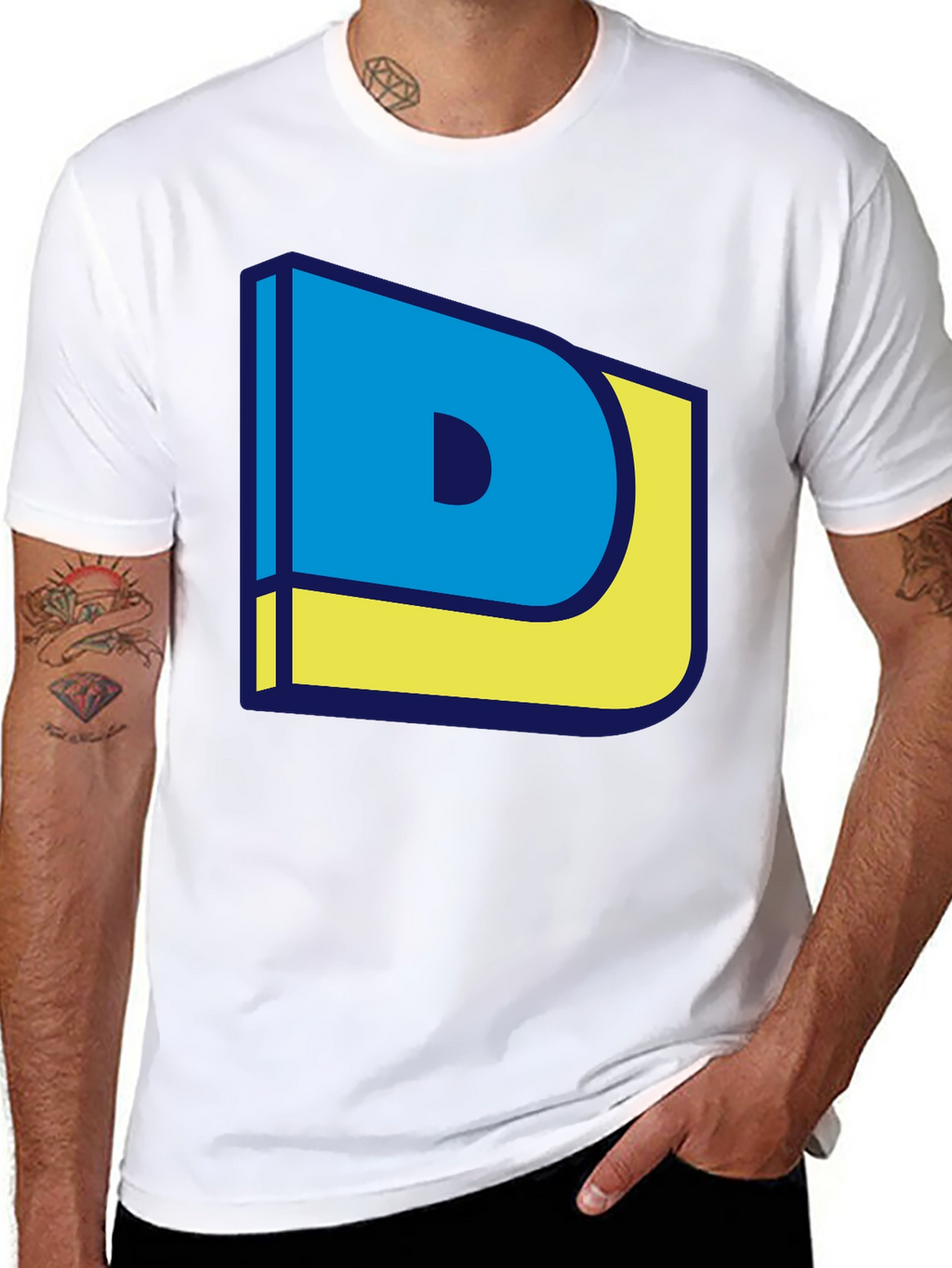 Letter D Graphic Tee