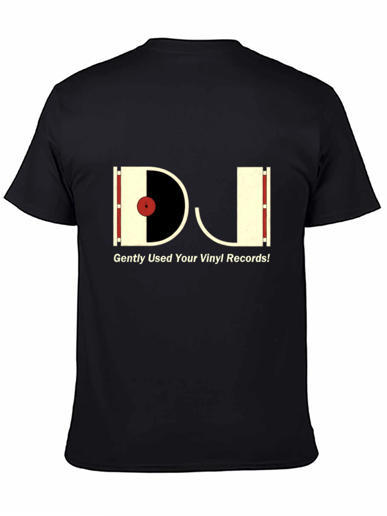 Vinyl Record DJ T-Shirt - Gently Used!