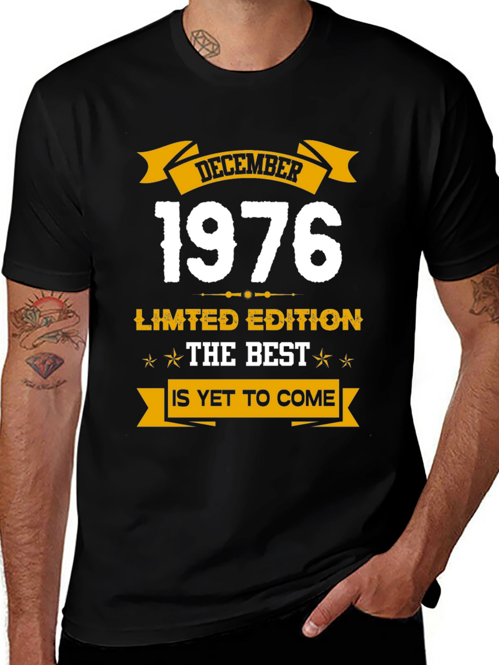 December 1976 Limited Edition Graphic T-Shirt
