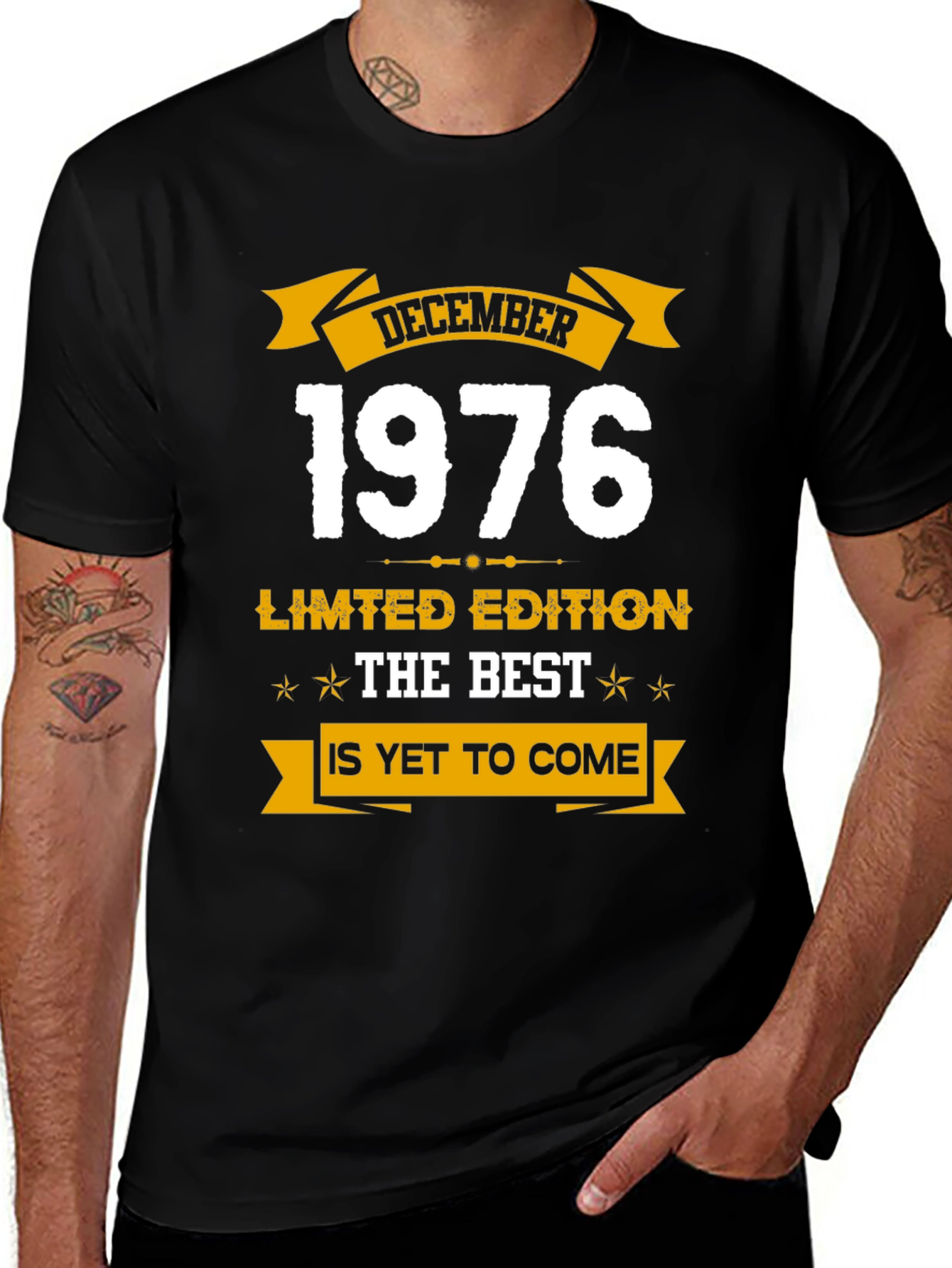December 1976 Limited Edition Graphic T-Shirt