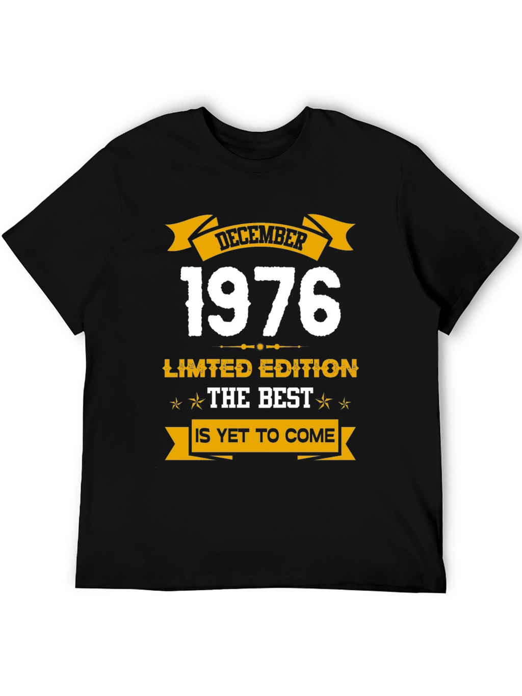 December 1976 Limited Edition Graphic T-Shirt