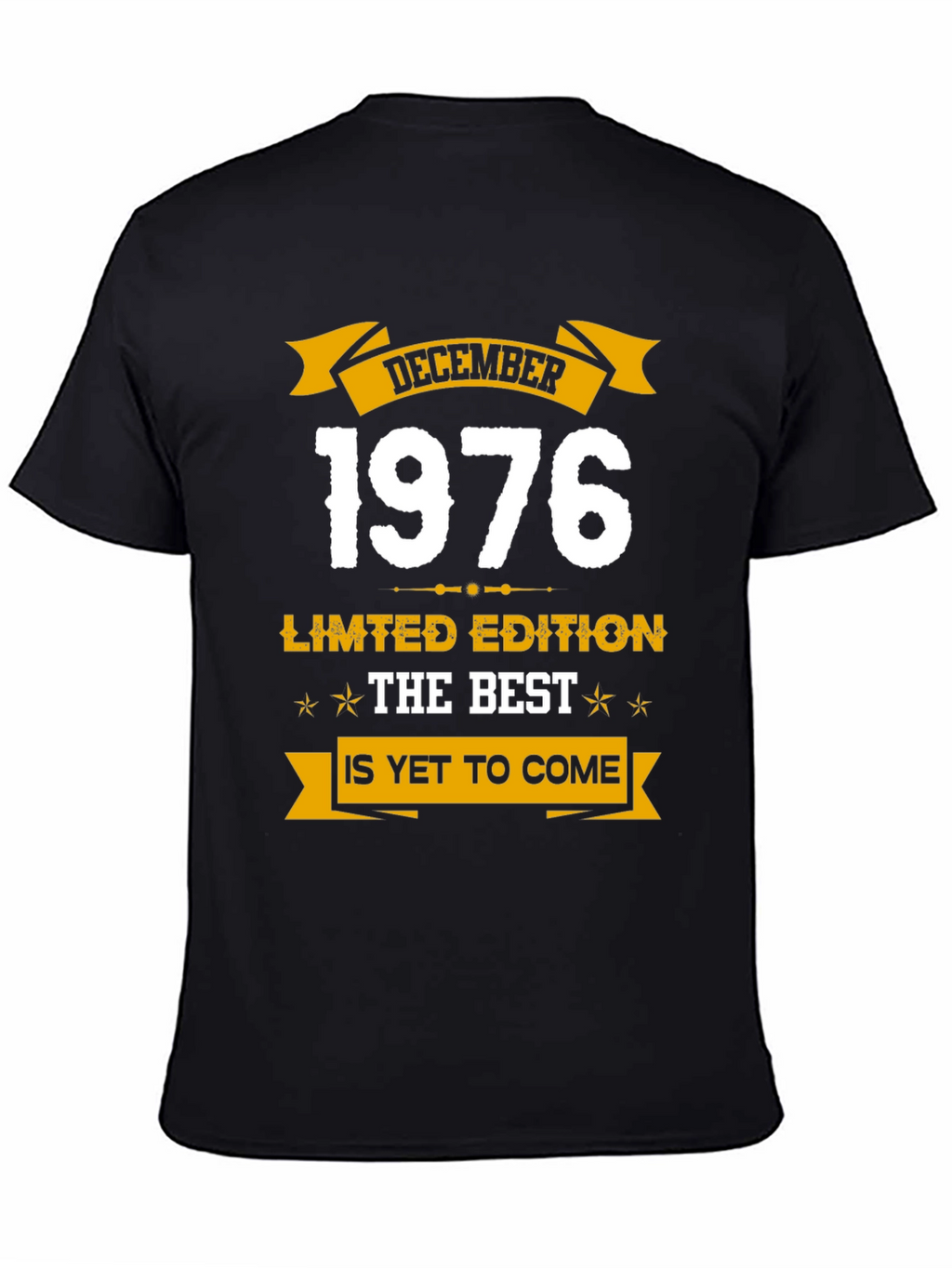 December 1976 Limited Edition Graphic T-Shirt