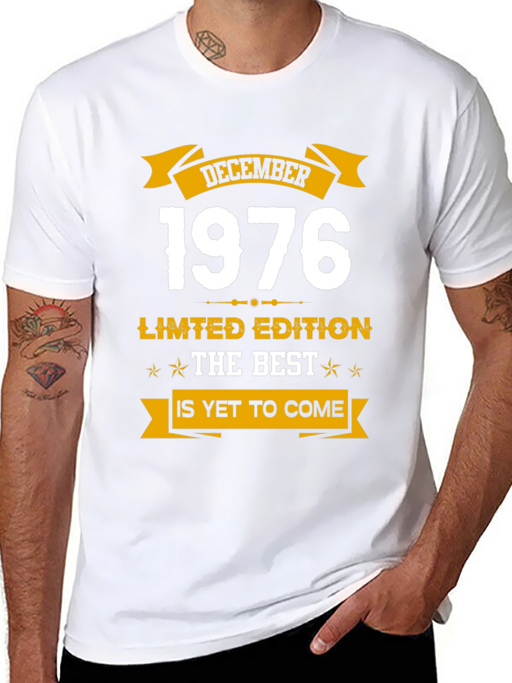 December 1976 Limited Edition Graphic T-Shirt