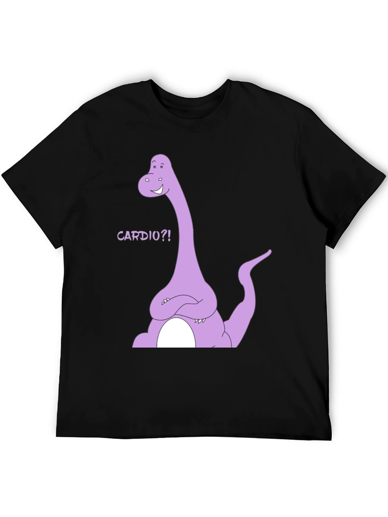 Dinosaur Cardio T-Shirt - Funny Workout Tee