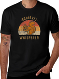 Squirrel Whisperer Graphic Tee - Unisex Crew Neck