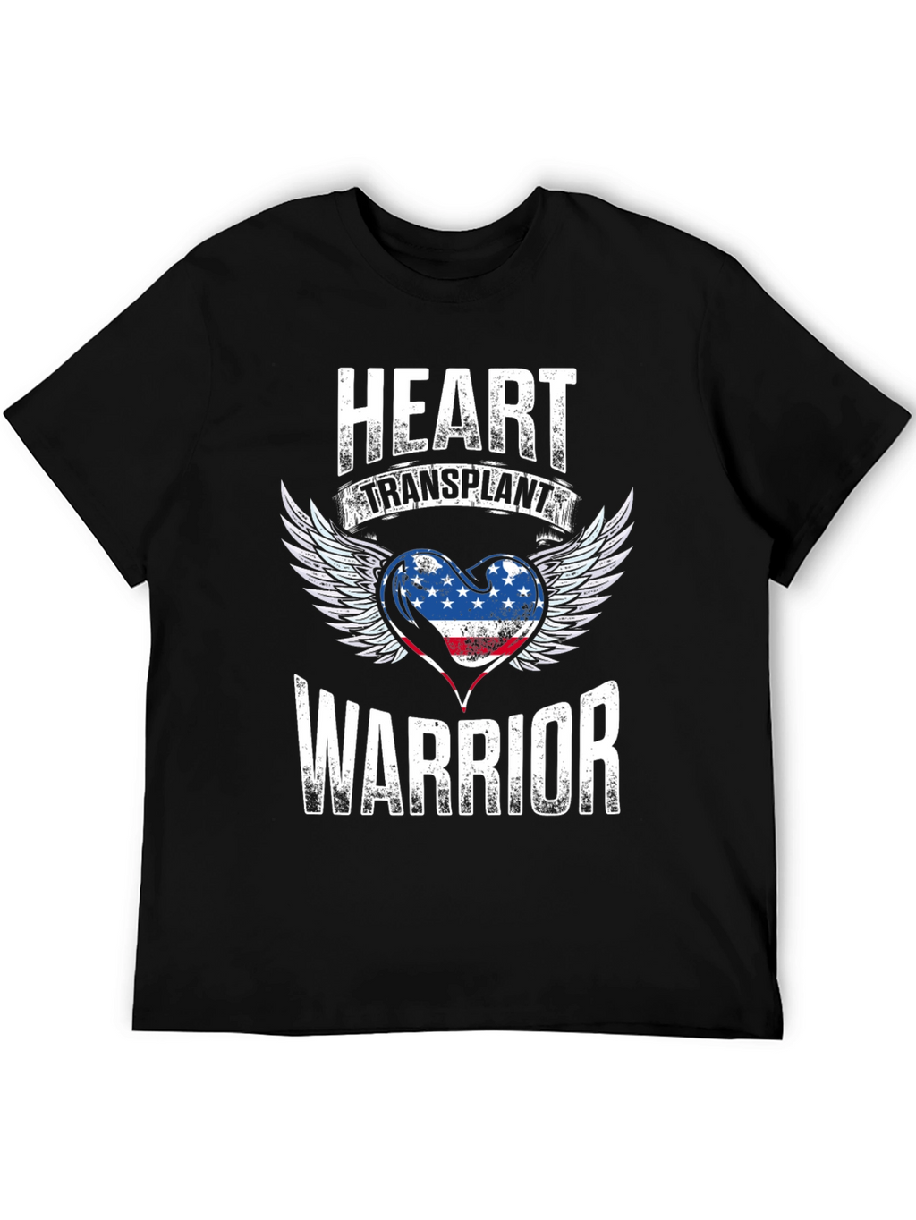 Heart Transplant Warrior Graphic T-Shirt
