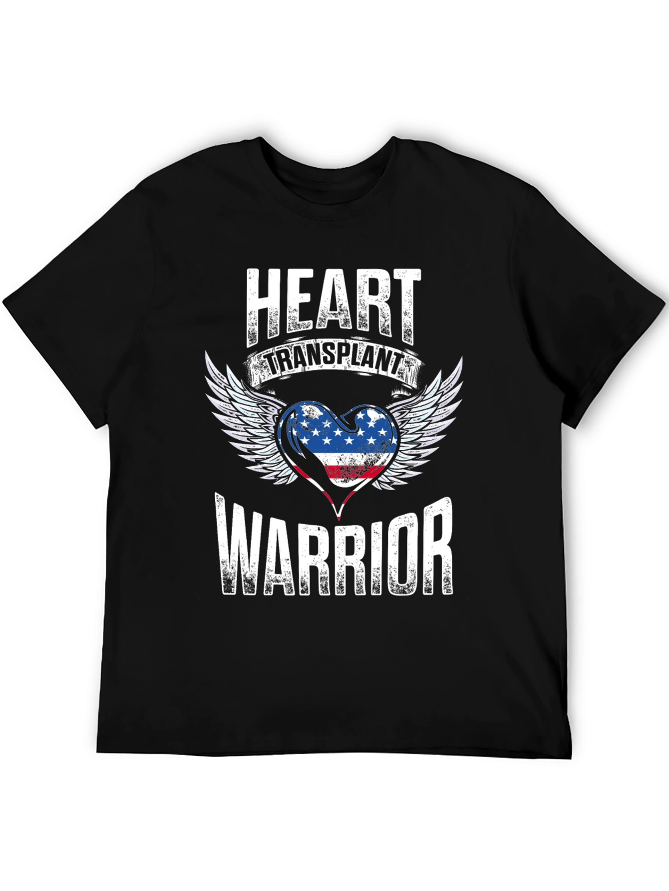 Heart Transplant Warrior Graphic T-Shirt