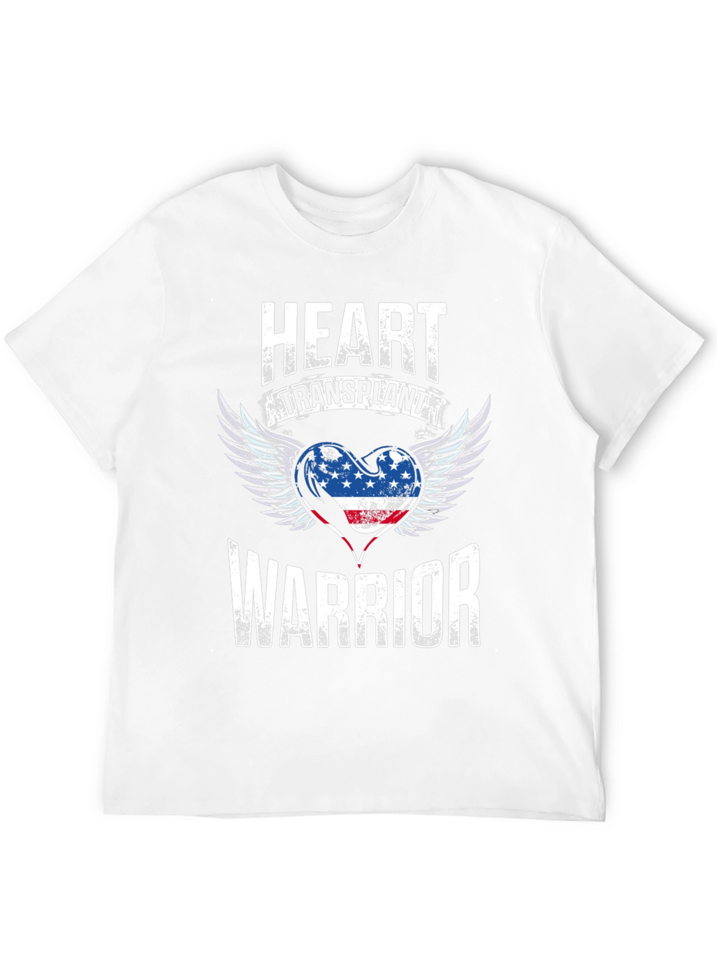 Heart Transplant Warrior Graphic T-Shirt