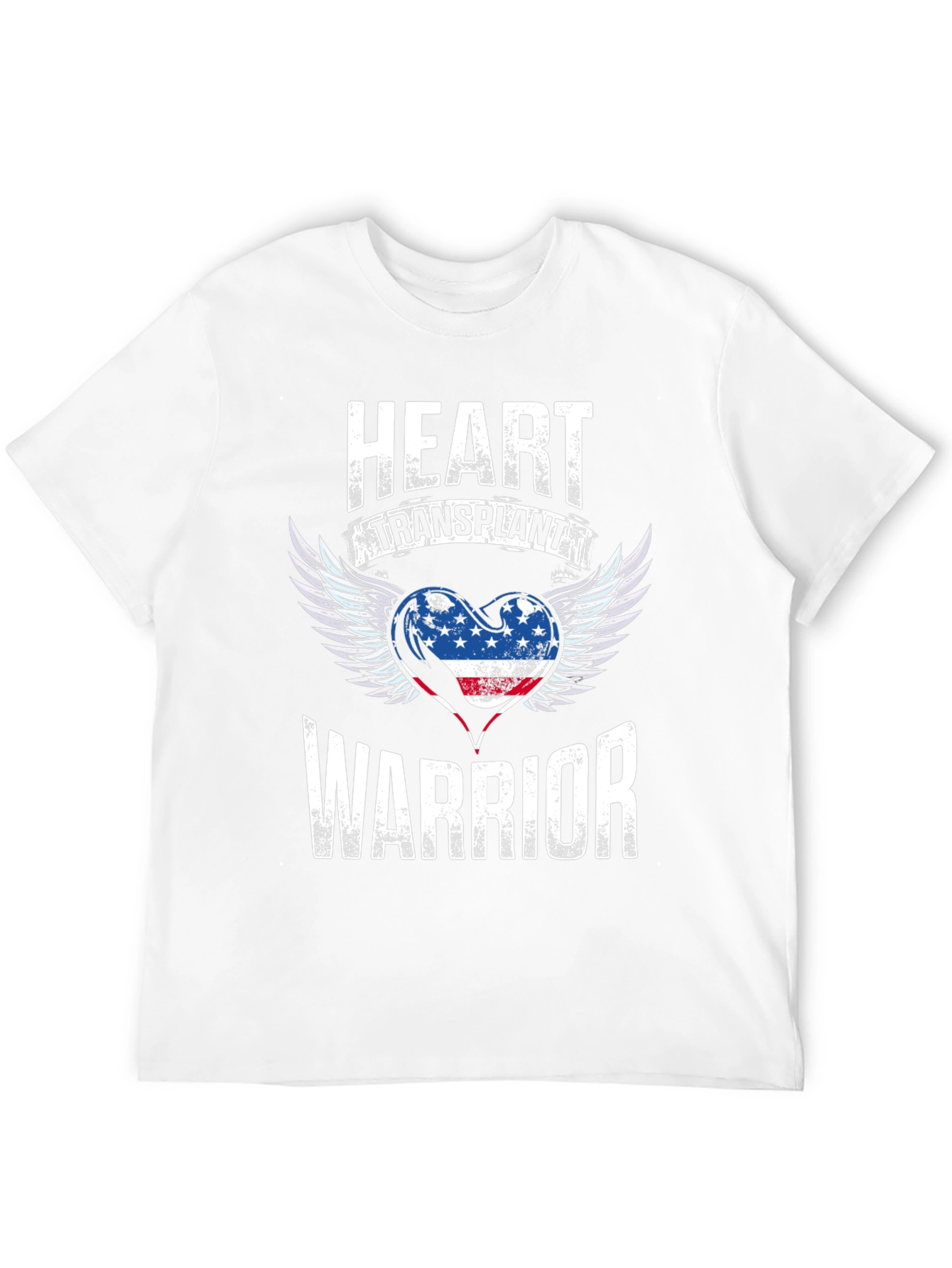 Heart Transplant Warrior Graphic T-Shirt