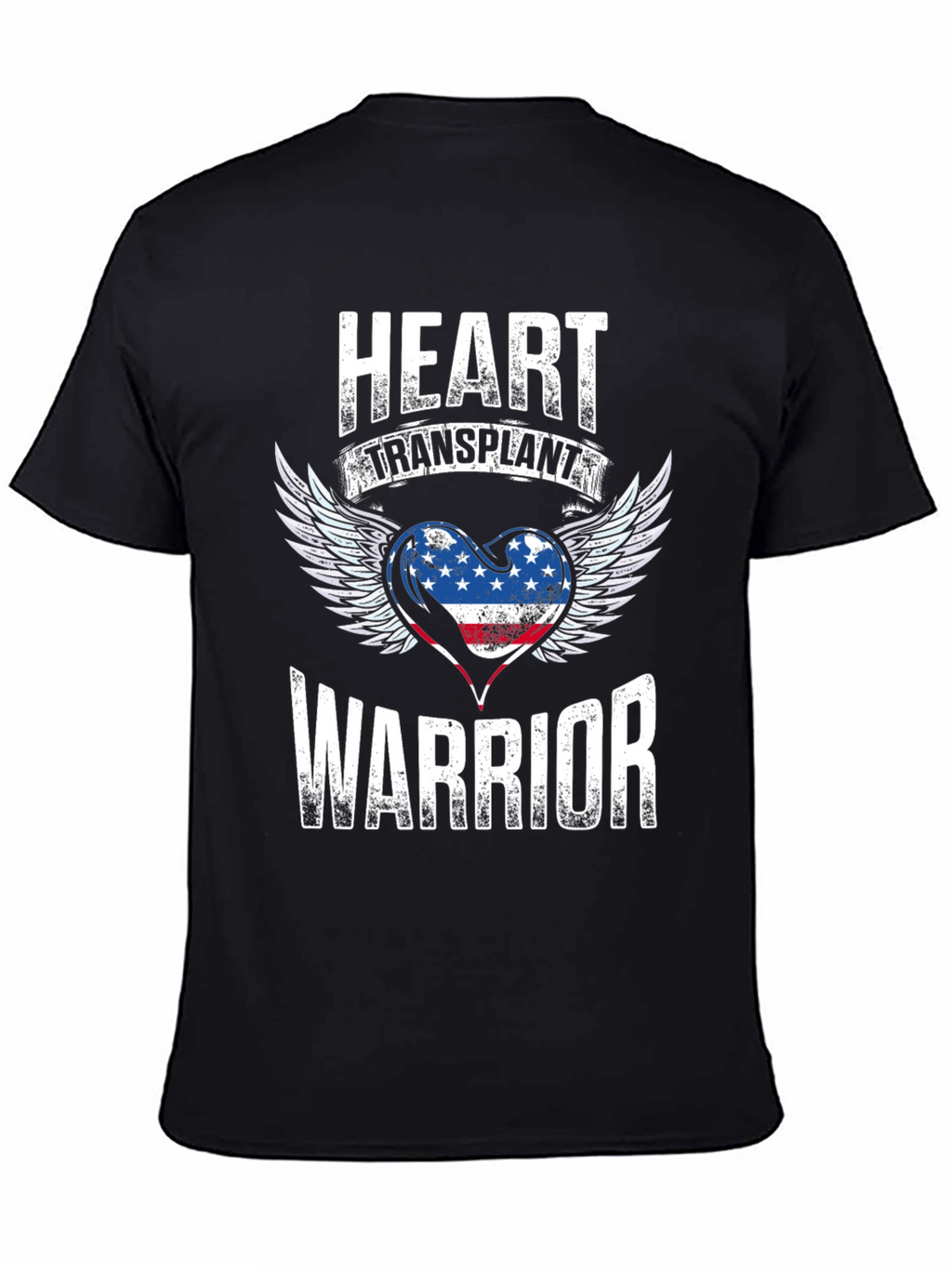Heart Transplant Warrior Graphic T-Shirt