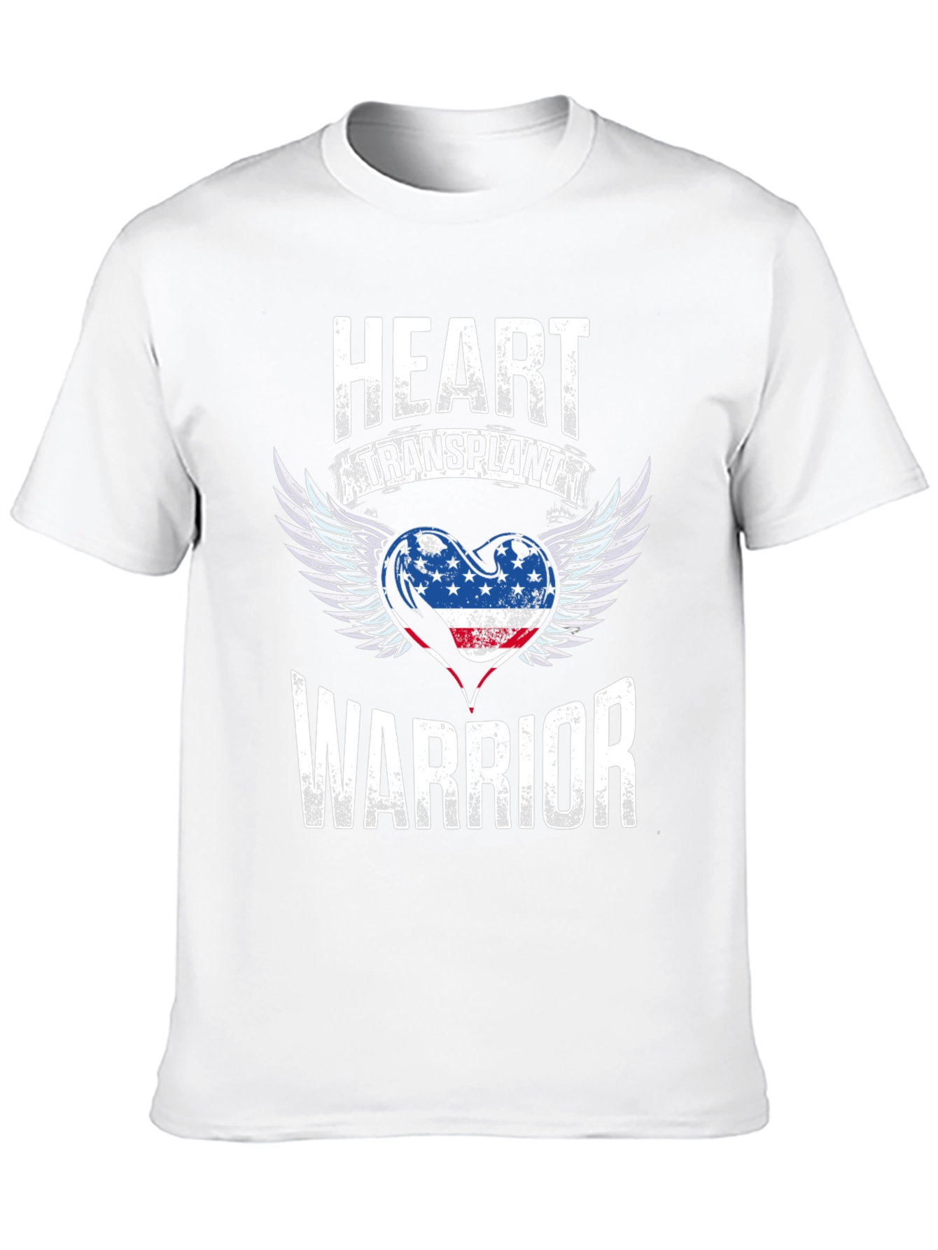 Heart Transplant Warrior Graphic T-Shirt