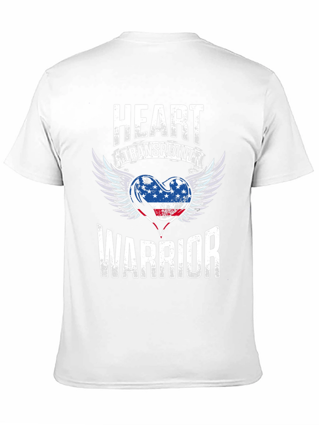 Heart Transplant Warrior Graphic T-Shirt