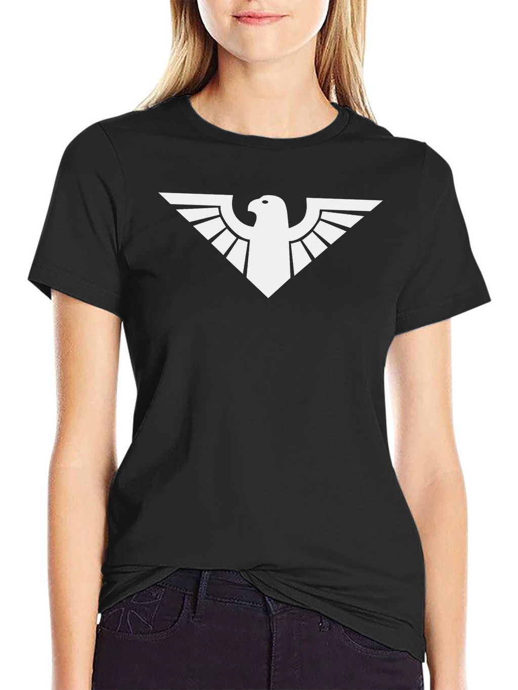 Eagle Crest Graphic T-Shirt - Black