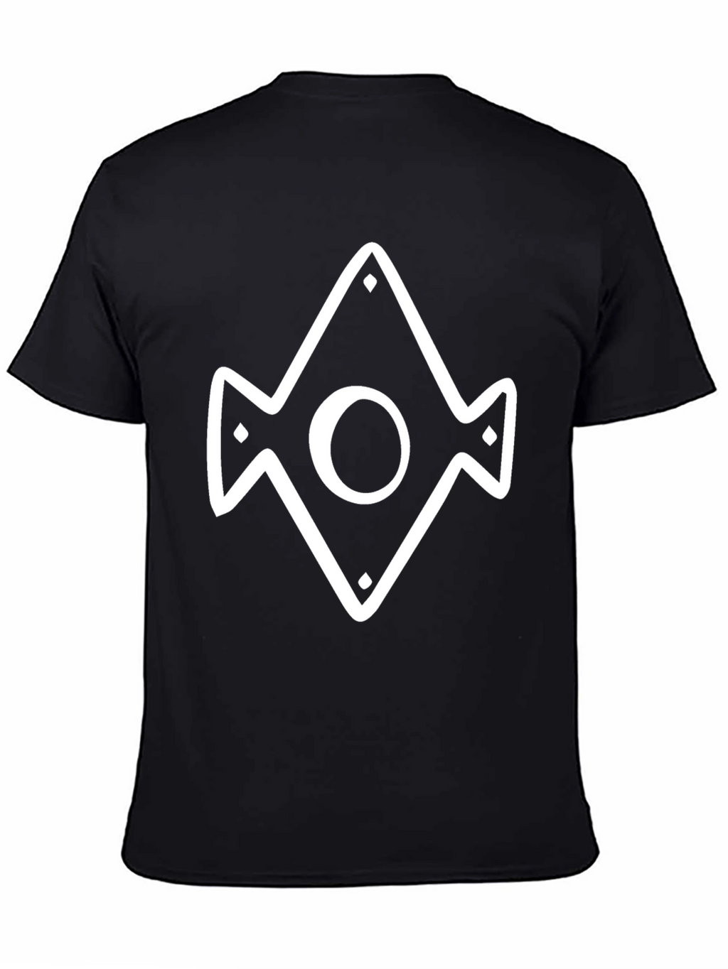 Geometric Diamond Circle Graphic Tee