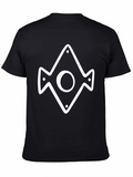 Geometric Diamond Circle Graphic Tee