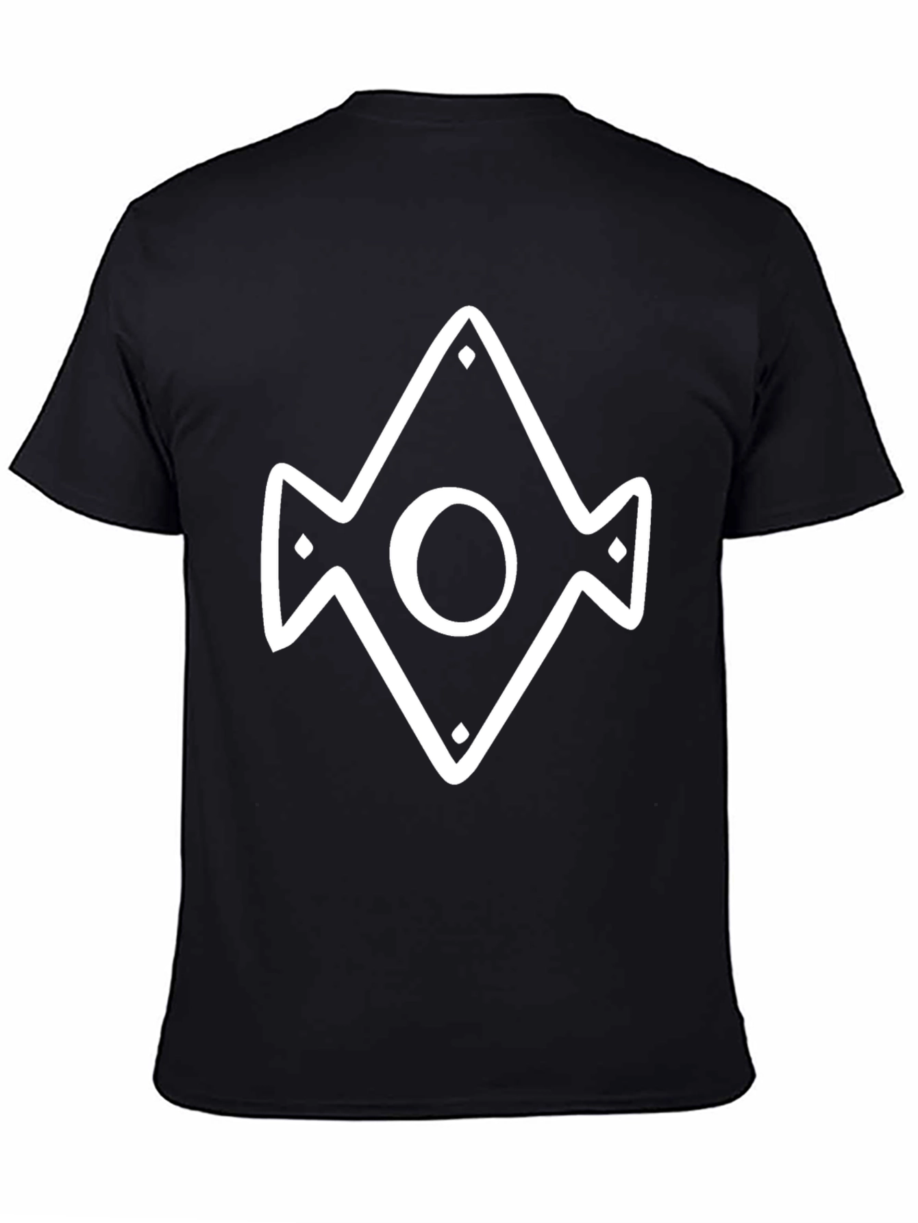 Geometric Diamond Circle Graphic Tee