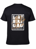 Dirt Bike Dad Graphic T-Shirt