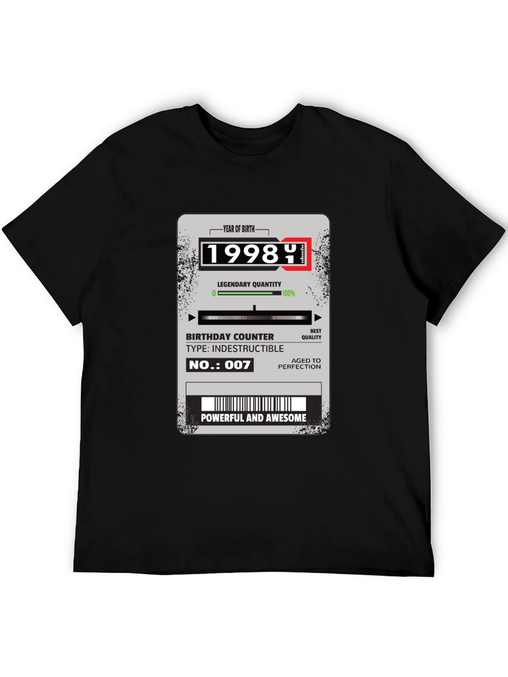 1998 Birthday Year Legendary Quality T-Shirt