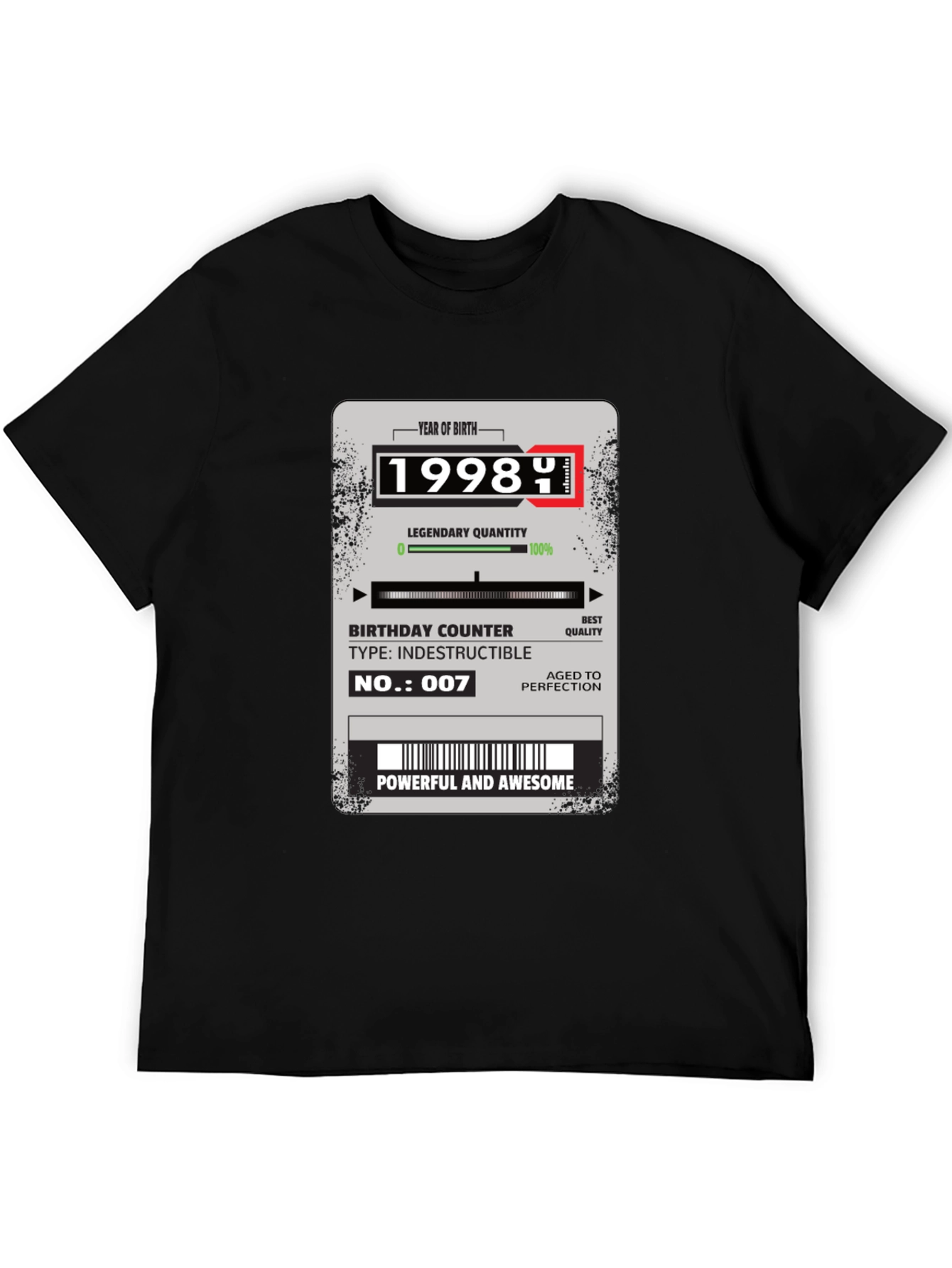 1998 Birthday Year Legendary Quality T-Shirt