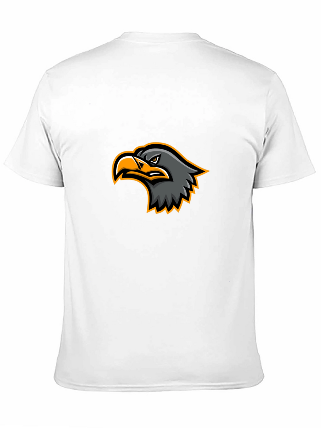 Black T-Shirt with Eagle Graphic