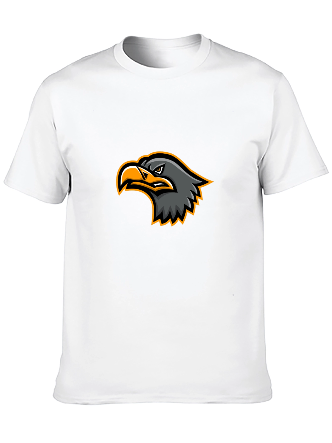 Black T-Shirt with Eagle Graphic