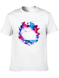 Cosmic Nutria T-Shirt - Black Cotton Blend Tee