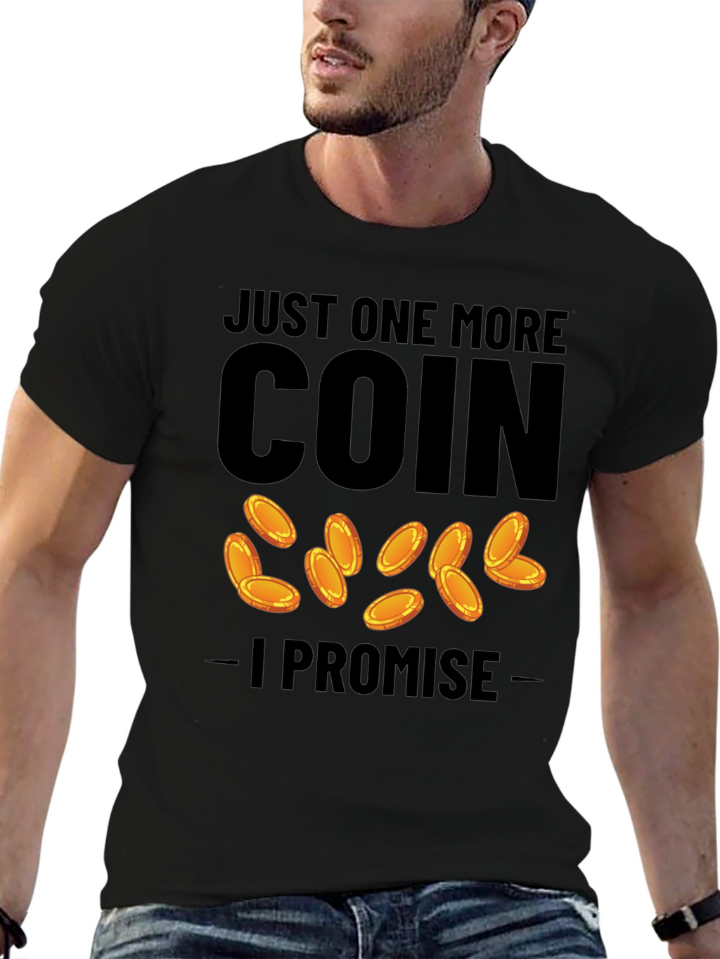 Just One More Coin T-Shirt - Gamer Tee
