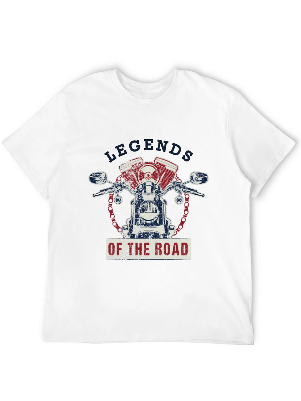 Legends of the Road Motorcycle Graphic T-Shirt