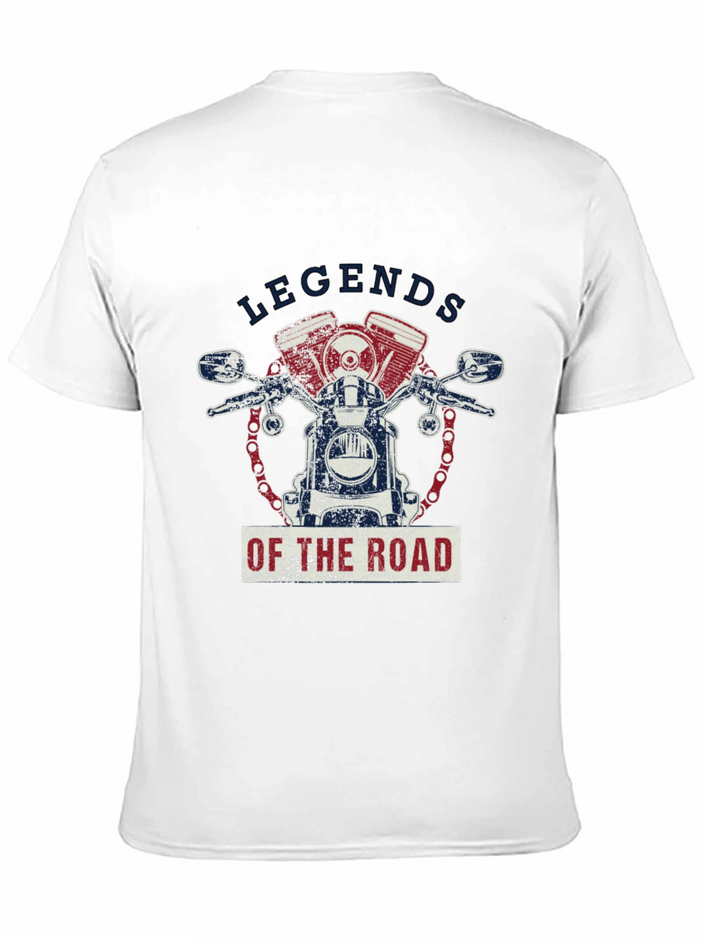 Legends of the Road Motorcycle Graphic T-Shirt