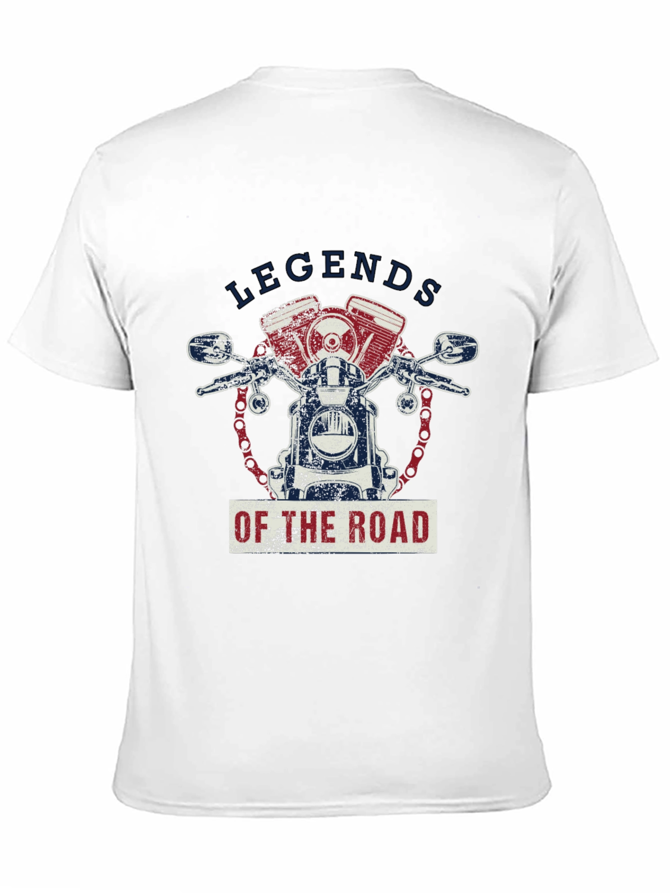 Legends of the Road Motorcycle Graphic T-Shirt
