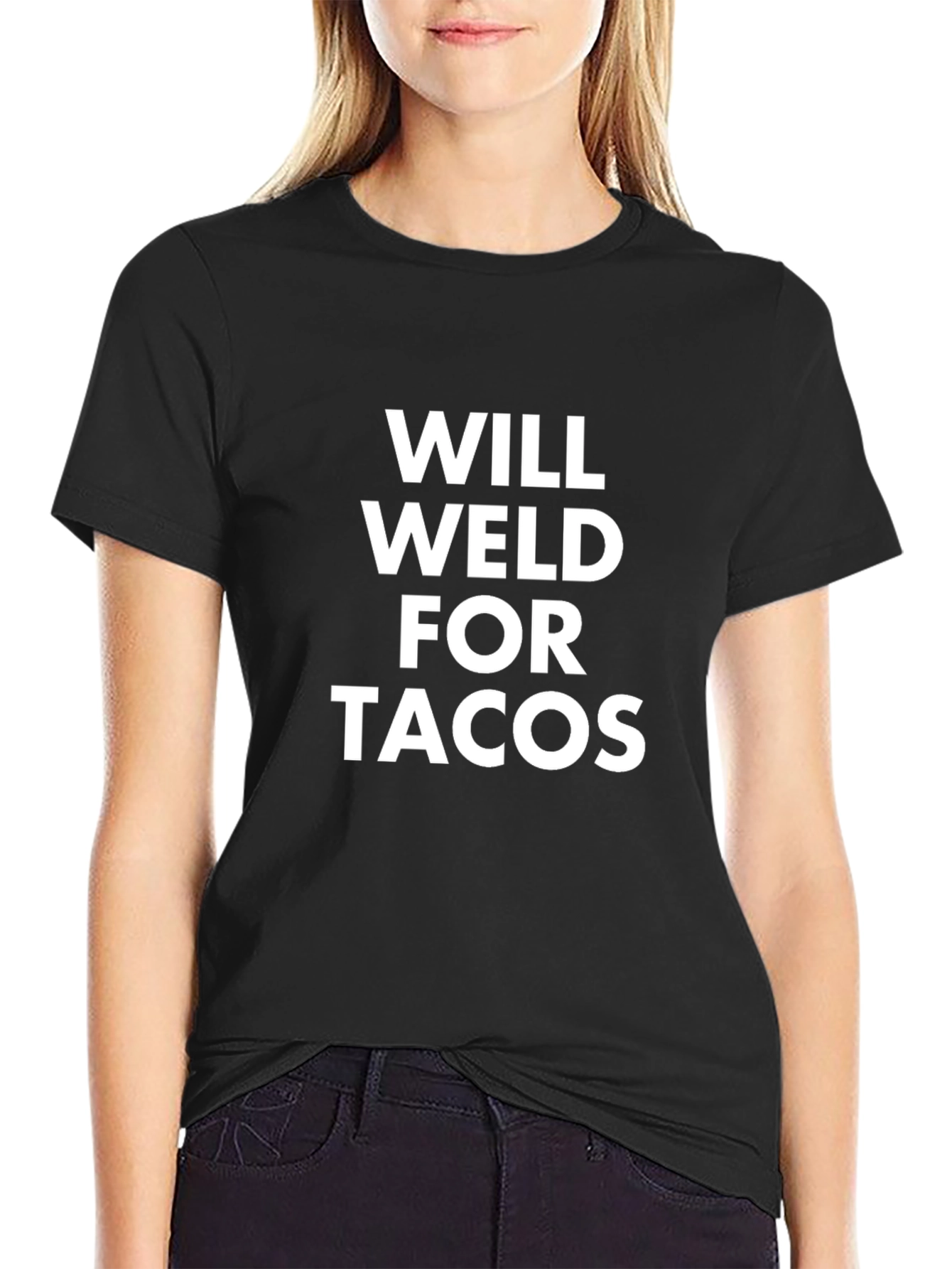 Will Weld For Tacos Graphic T-Shirt