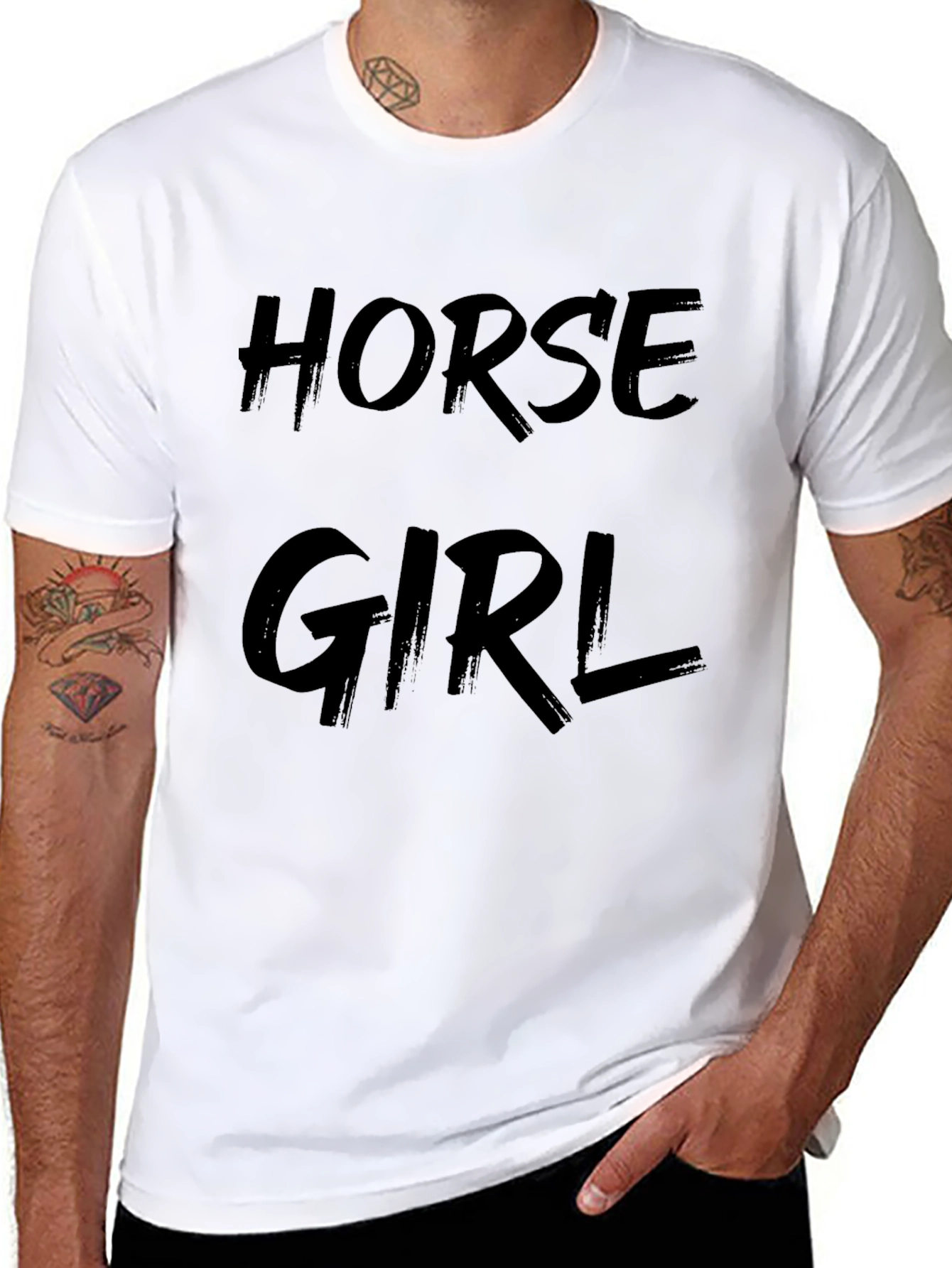 Horse Girl Graphic Tee - Unisex Casual T-Shirt
