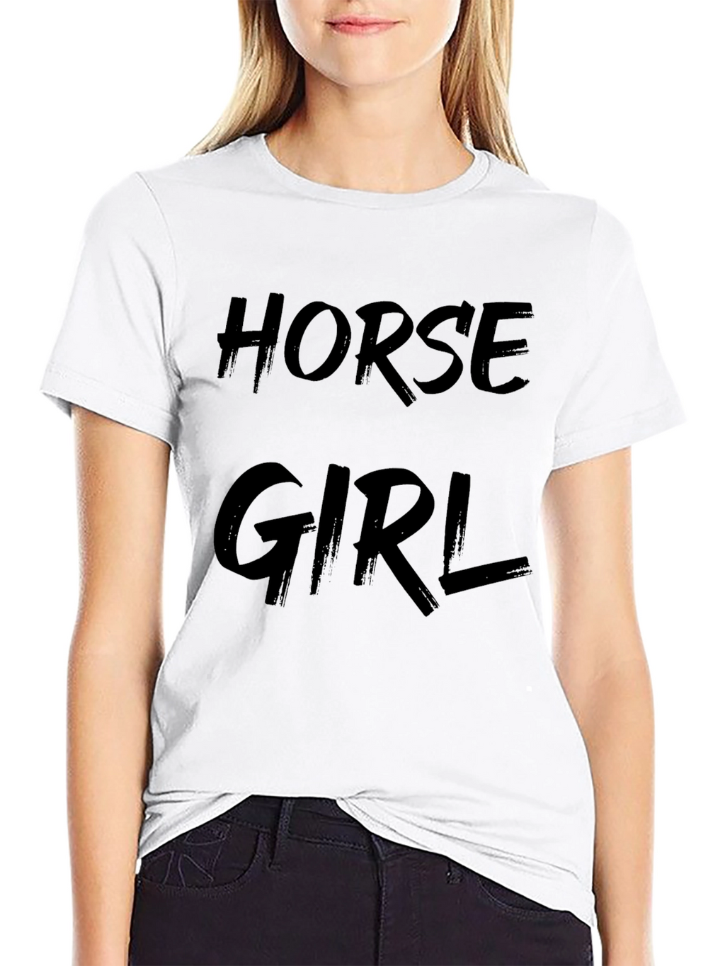 Horse Girl Graphic Tee - Unisex Casual T-Shirt