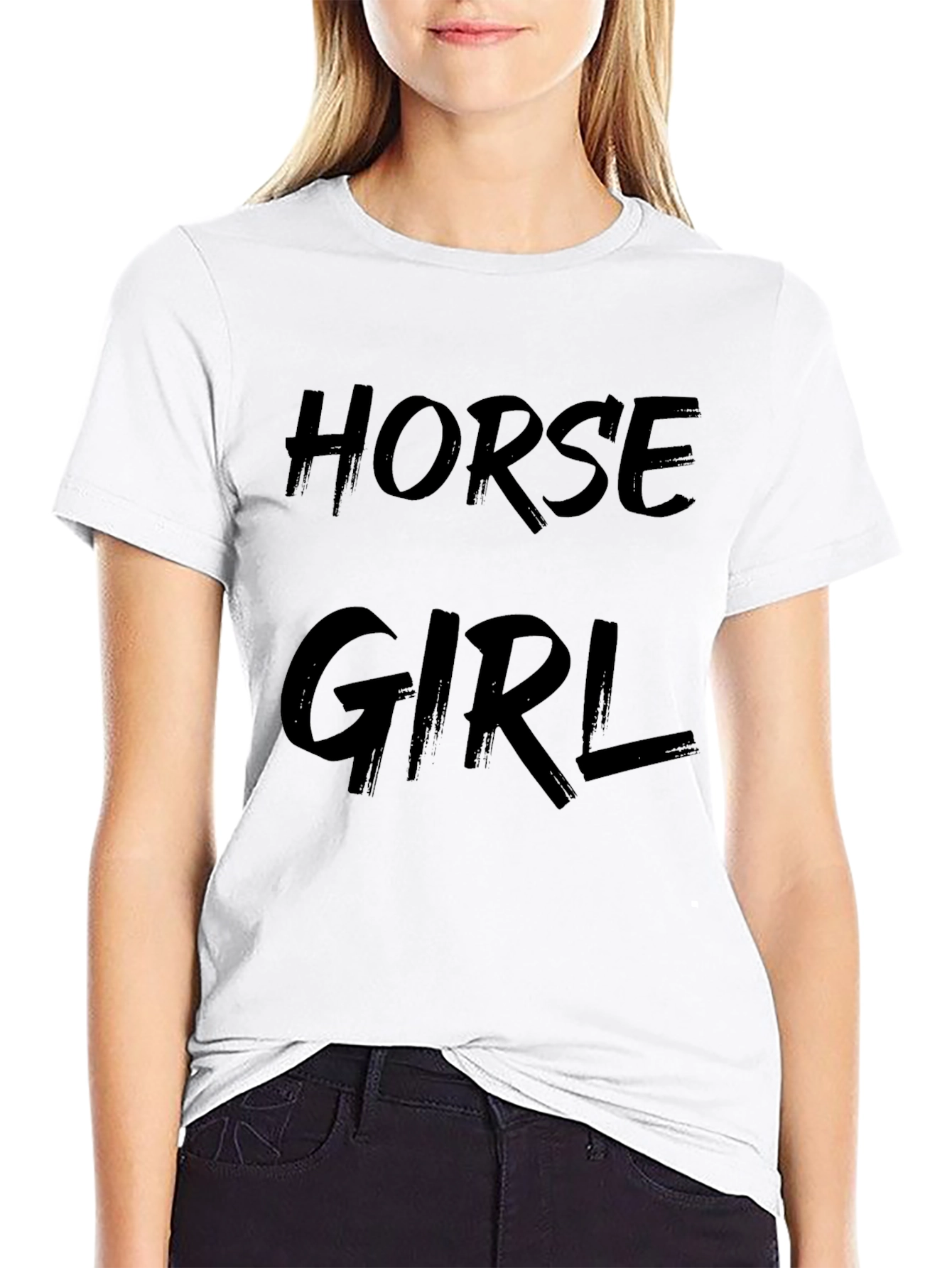 Horse Girl Graphic Tee - Unisex Casual T-Shirt