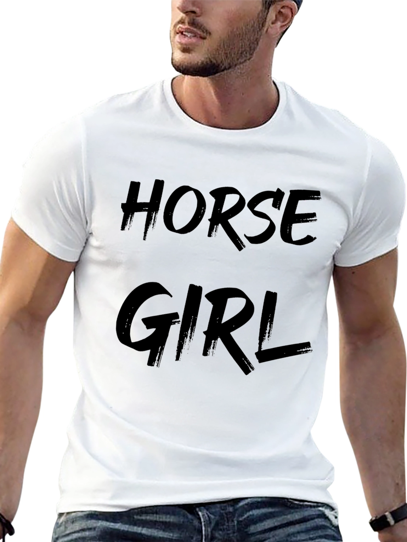 Horse Girl Graphic Tee - Unisex Casual T-Shirt