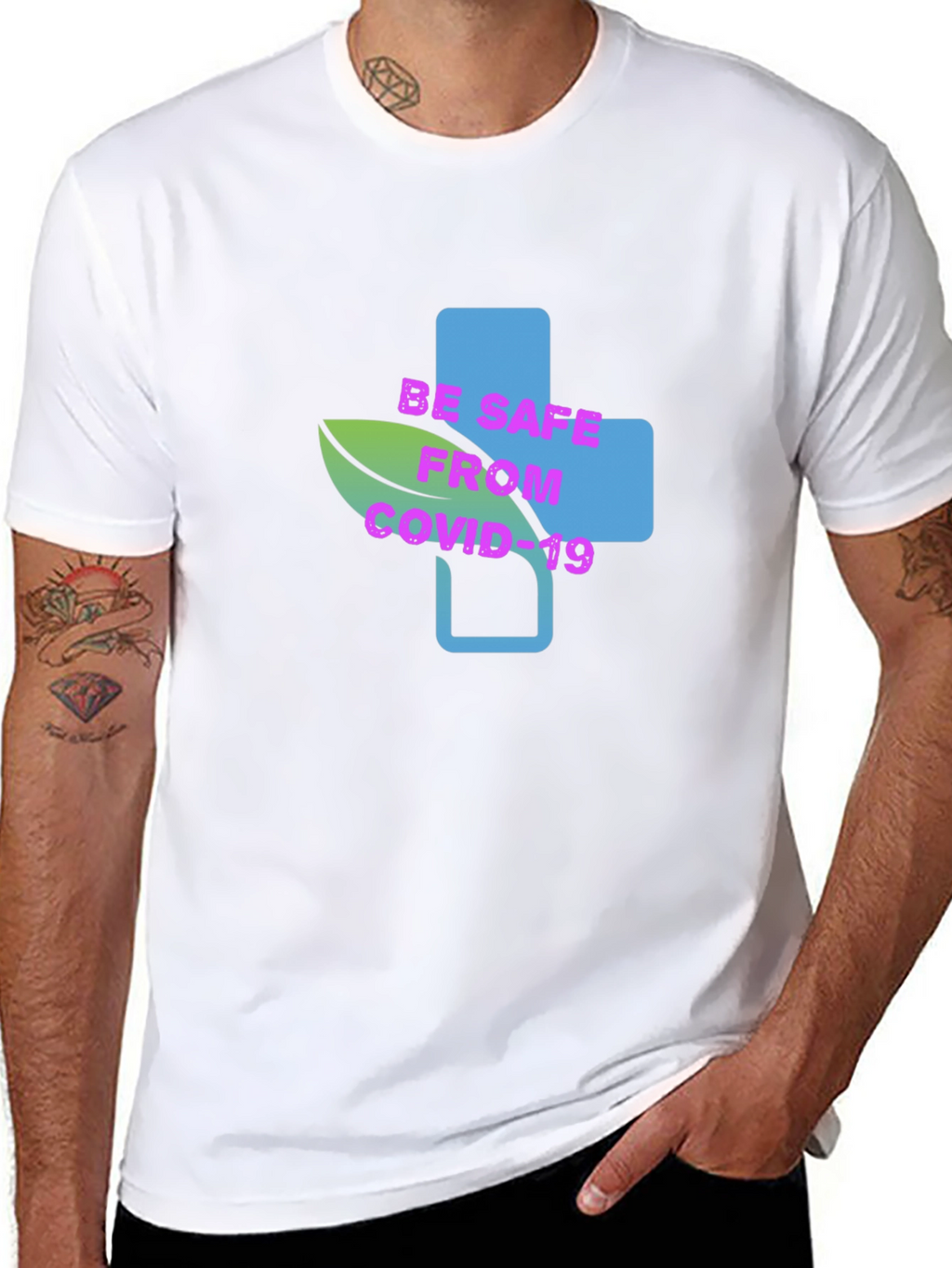 Be Safe From COVID-19 Graphic Tee - Unisex