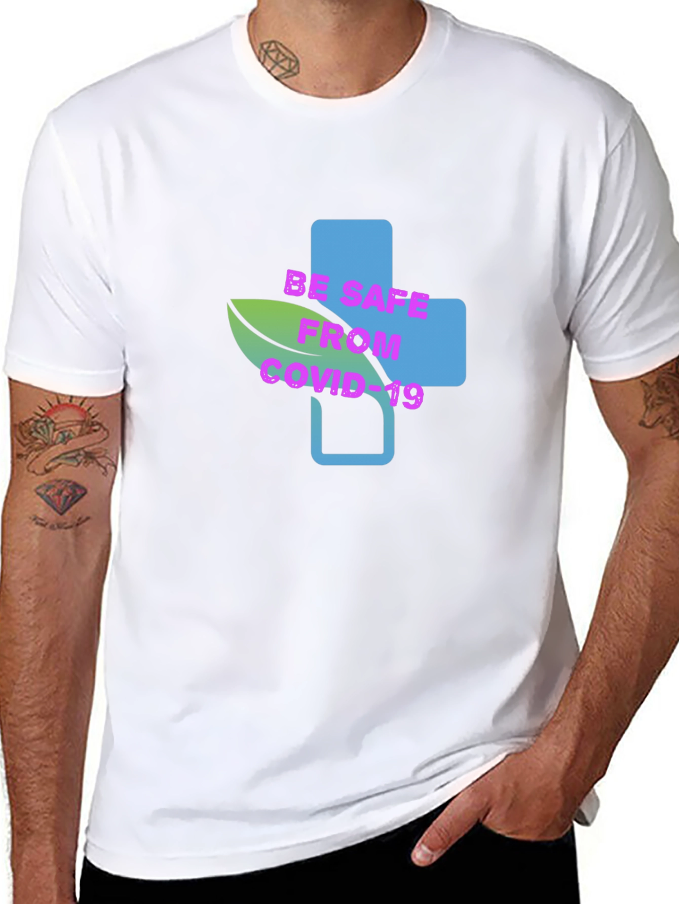 Be Safe From COVID-19 Graphic Tee - Unisex