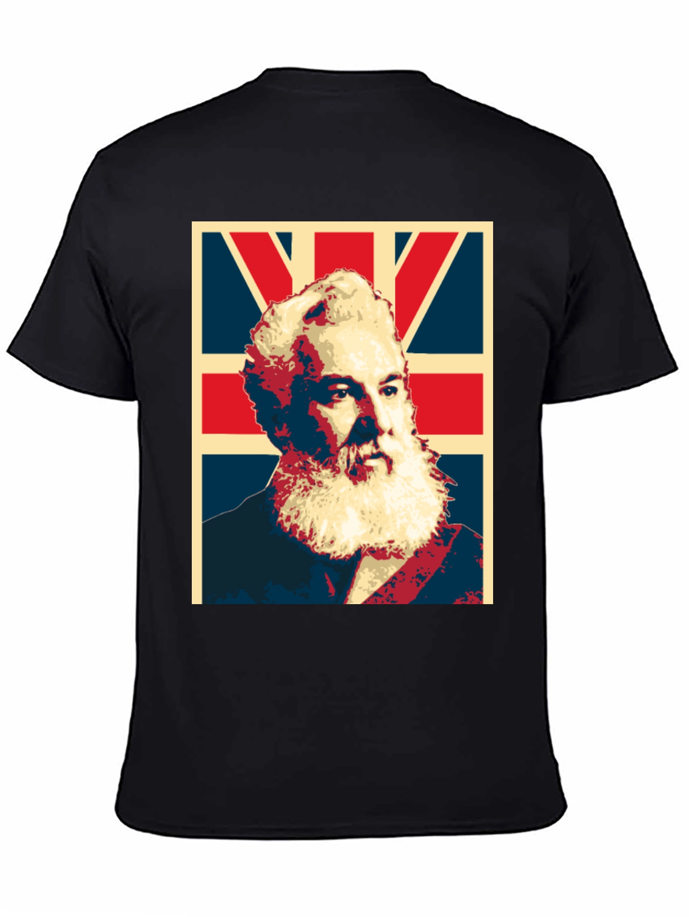 Alexander Graham Bell UK Flag Graphic T-Shirt